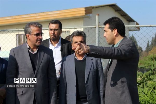 بازدید مدیرکل ورزش و جوانان مازندران از پروژه‌های ورزشی نیمه‌کاره گلوگاه