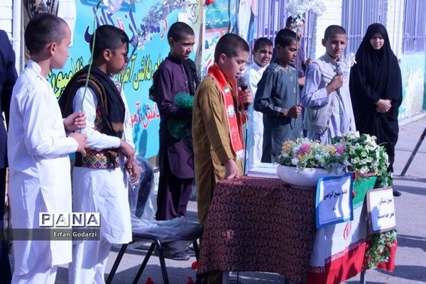 مراسم یادبود شهدای دانش آموز فاطمیون