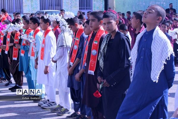 مراسم یادبود شهدای دانش آموز فاطمیون