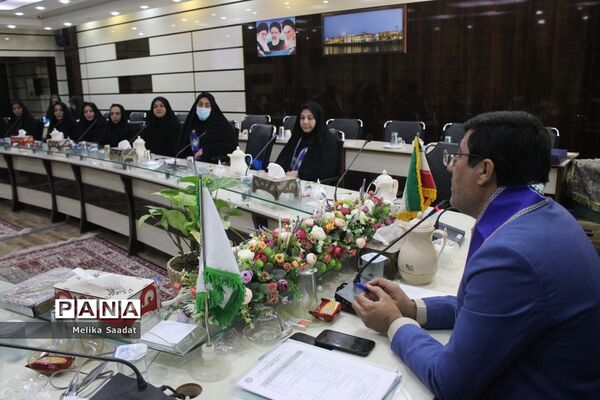 نشست مسئولان سازمان دانش‌آموزی استان بوشهر