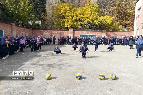 برگزاری المپیاد ورزشی درون مدرسه‌ای در مدارس رودهن