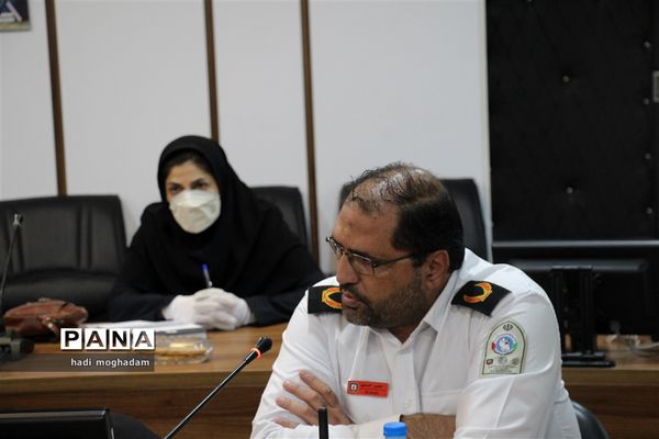 نشست ستاد برگزاری بیست و چهارمین مانور زلزله