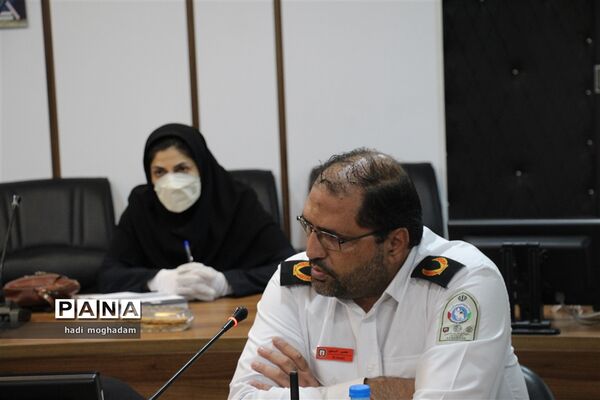 نشست ستاد برگزاری بیست و چهارمین مانور زلزله