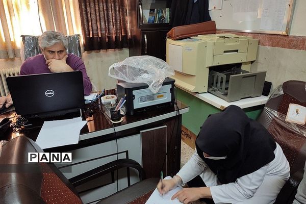 تست قند خون فرهنگیان مرکز استعدادهای درخشان شهیدبهشتی رودهن