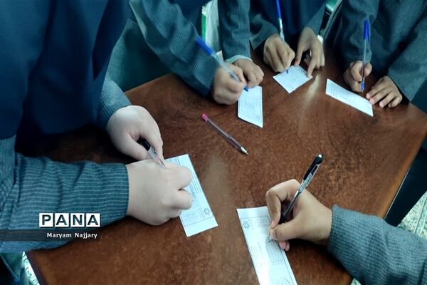 انتخابات شورای دانش‌آموزی دبیرستان پروفسور رضا