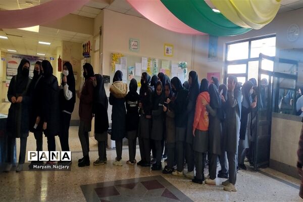 انتخابات شورای دانش‌آموزی دبیرستان پروفسور رضا