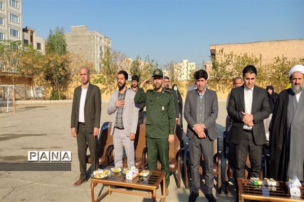 آیین افتتاحیه پروژه‌های ورزشی آموزش و پرورش شهرستان قرچک