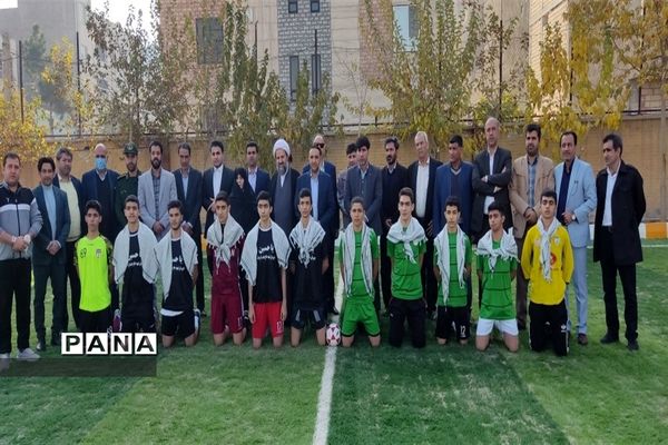 آیین افتتاحیه پروژه‌های ورزشی آموزش و پرورش شهرستان قرچک