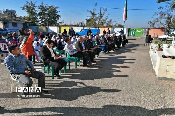 آیین افتتاح اتاق ورزش طرح شهید‌سلیمانی در روستای دلمرز