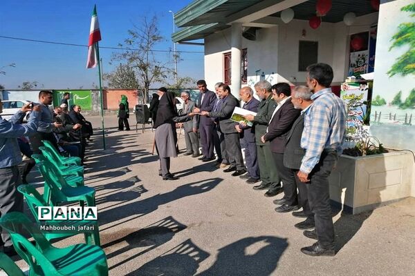 آیین افتتاح اتاق ورزش طرح شهید‌سلیمانی در روستای دلمرز