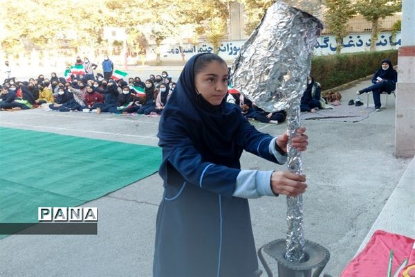 افتتاحیه المپیاد ورزشی درون مدرسه‌ای در مدرسه عصمت صفادشت
