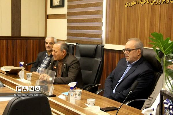 جلسه تودیع و معارفه معاون آموزش ابتدایی آموزش و پرورش ناحیه یک شهرری