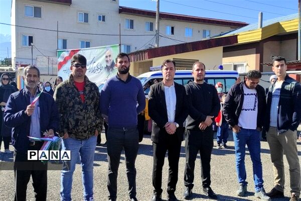اجتماع بزرگ رفیق شهیدم در شهرستان عباس‌آباد