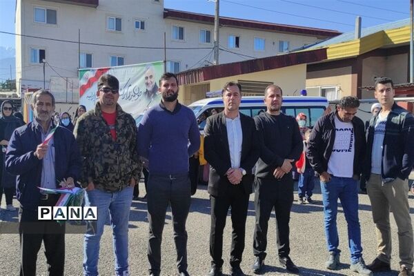 اجتماع بزرگ رفیق شهیدم در شهرستان عباس‌آباد