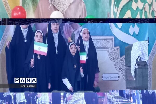 گلباران و عطر افشانی مزار شهدای ملارد در هفته بسیج