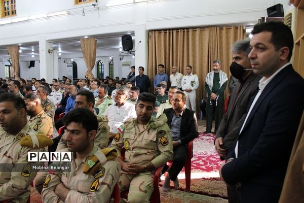 گردهمایی بسیج در بهشت صادق بوشهر