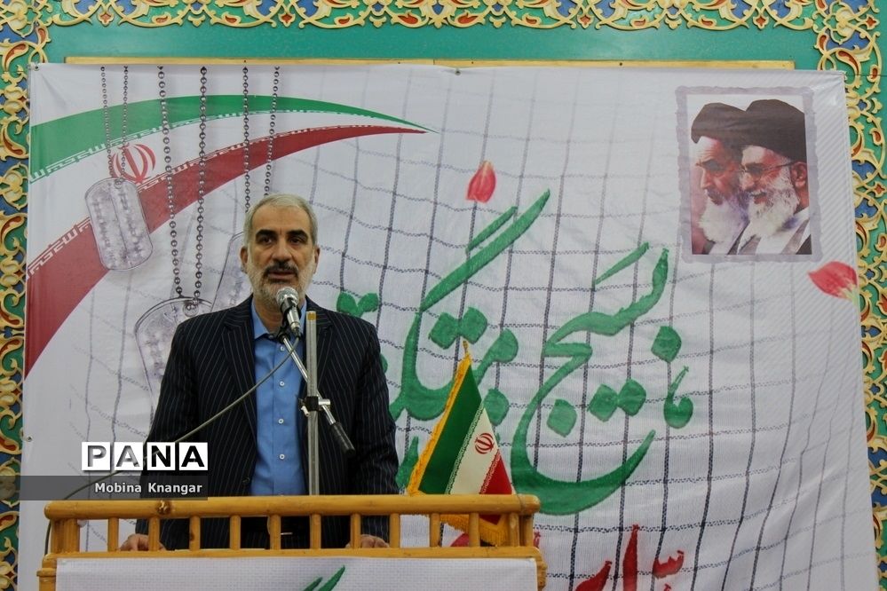 گردهمایی بسیج در بهشت صادق بوشهر