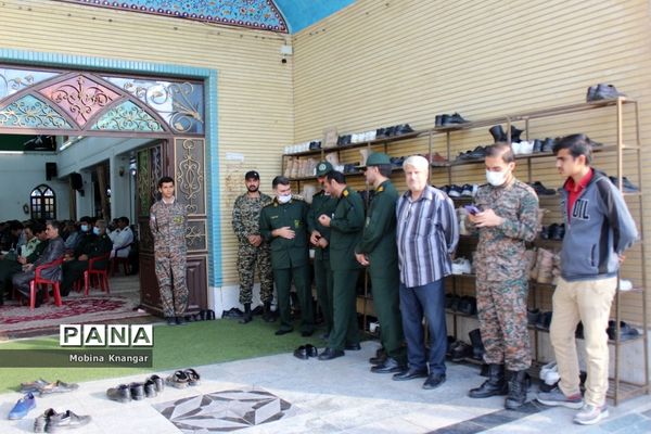 گردهمایی بسیج در بهشت صادق بوشهر