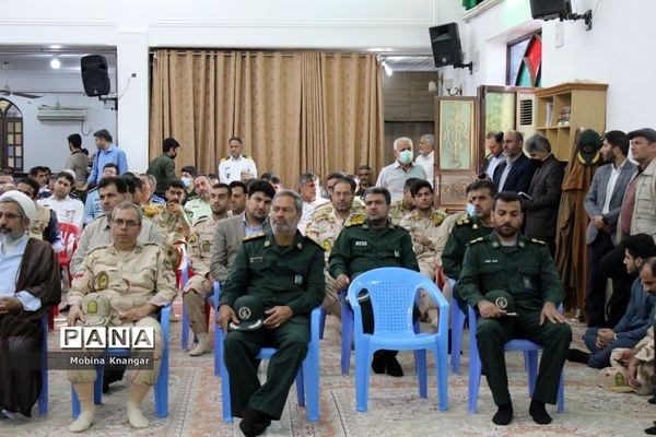 گردهمایی بسیج در بهشت صادق بوشهر