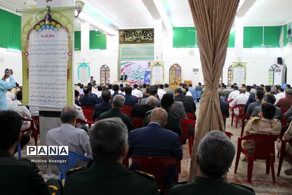 گردهمایی بسیج در بهشت صادق بوشهر