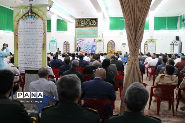 گردهمایی بسیج در بهشت صادق بوشهر