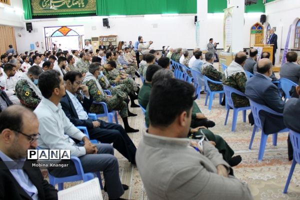 گردهمایی بسیج در بهشت صادق بوشهر