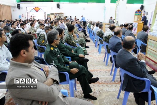 گردهمایی بسیج در بهشت صادق بوشهر