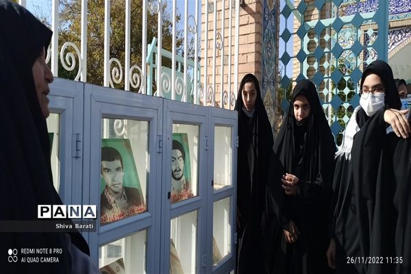 حضور پرشکوه دانش‌آموزان کاشمری در همایش بزرگ اقتدار بسیج