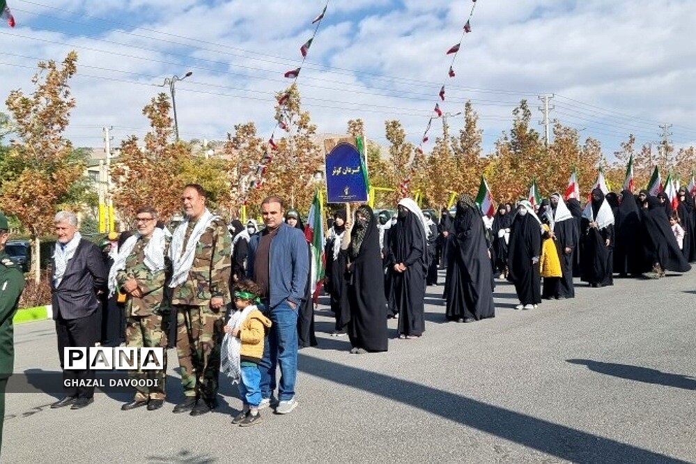 گرامیداشت هفته بسیج و تجدید میثاق با شهدا در شهرستان پردیس