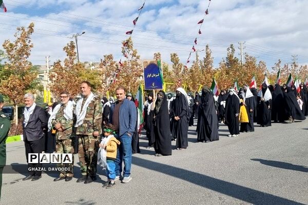 گرامیداشت هفته بسیج و تجدید میثاق با شهدا در شهرستان پردیس