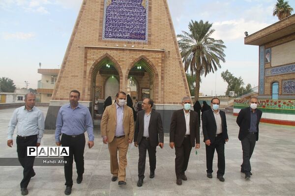 تجدید بیعت با آرمان‌های والای شهدای دانش‌آموز و گمنام شهرستان بهبهان