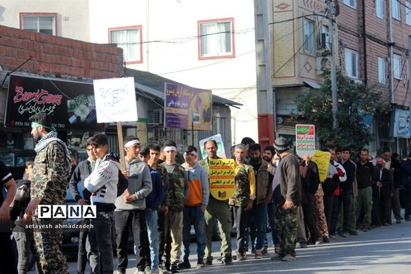 همایش اقتدار بسیج در گلوگاه