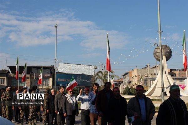 همایش اقتدار بسیج در گلوگاه