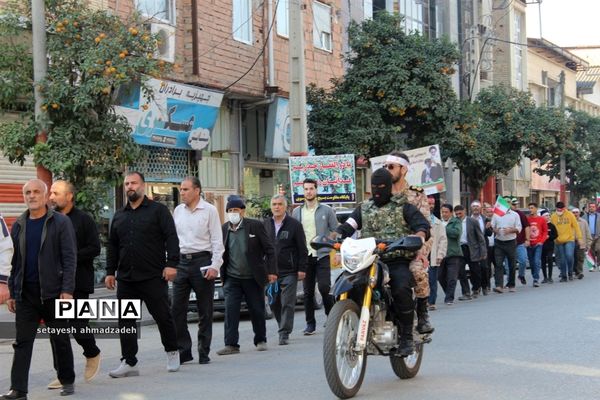 همایش اقتدار بسیج در گلوگاه