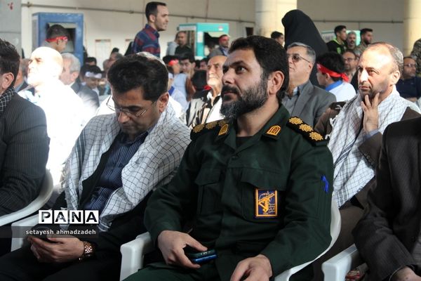 همایش اقتدار بسیج در گلوگاه