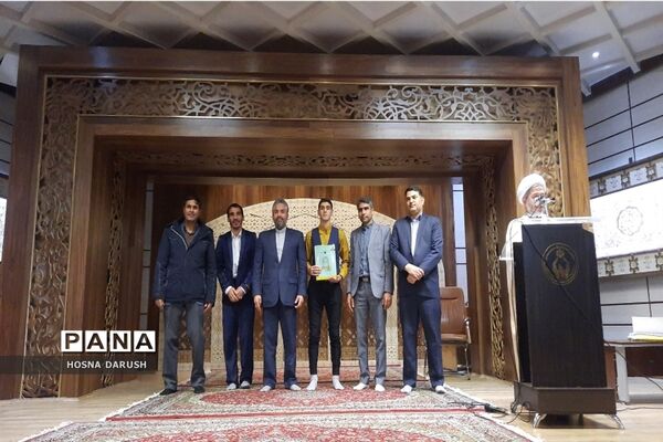 مراسم تجلیل از ستارگان قرآنی ناحیه۷ مشهد مقدس
