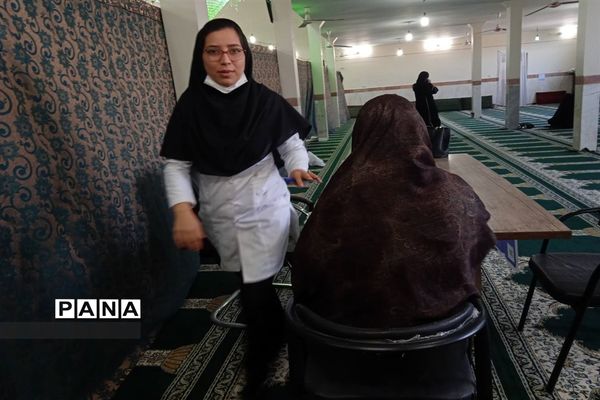 ارائه خدمات رایگان پزشکی در روستای حصار حسن بیک