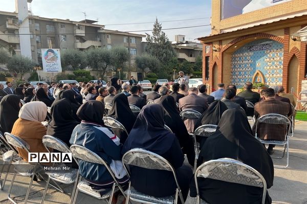 رونمایی از یادمان شهدا به‌مناسبت هفته بسیج