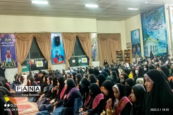 اعزام دانش‌آموزان دختر زیارت اولی استان سمنان به مشهد مقدس