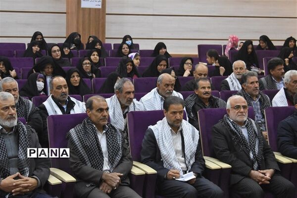 تجلیل از جانبازان بهاباد به مناسبت اعیاد شعبانیه