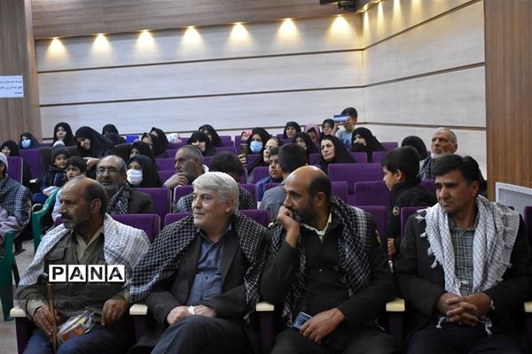 تجلیل از جانبازان بهاباد به مناسبت اعیاد شعبانیه