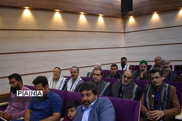 تجلیل از جانبازان بهاباد به مناسبت اعیاد شعبانیه
