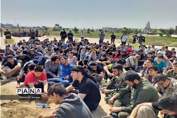 اتمام سفر معنوی راهیان نور پسران منطقه ۵