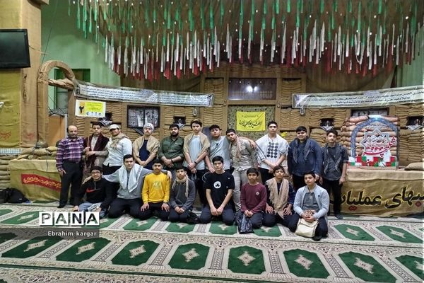 اتمام سفر معنوی راهیان نور پسران منطقه ۵