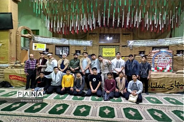 اتمام سفر معنوی راهیان نور پسران منطقه ۵