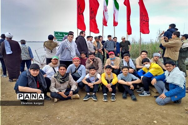 اتمام سفر معنوی راهیان نور پسران منطقه ۵