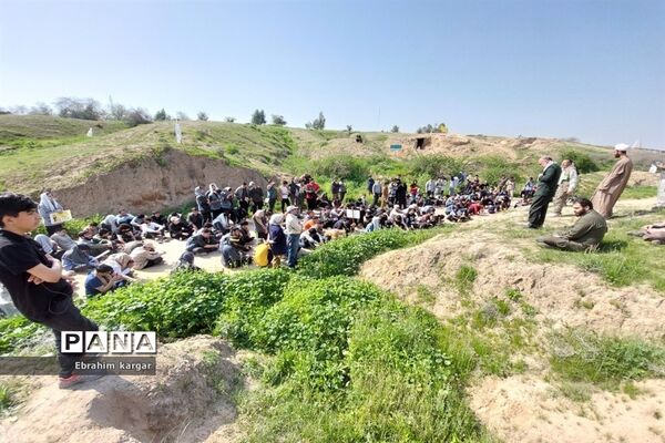 اتمام سفر معنوی راهیان نور پسران منطقه ۵