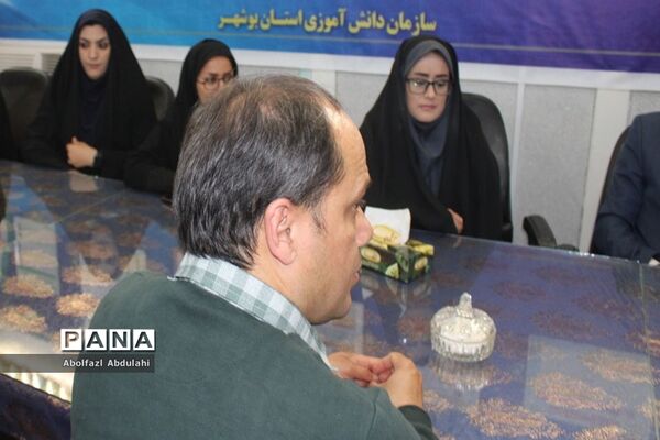 گرامیداشت هفته تربیت اسلامی و امور تربیتی  در سازمان دانش‌آموزی استان بوشهر