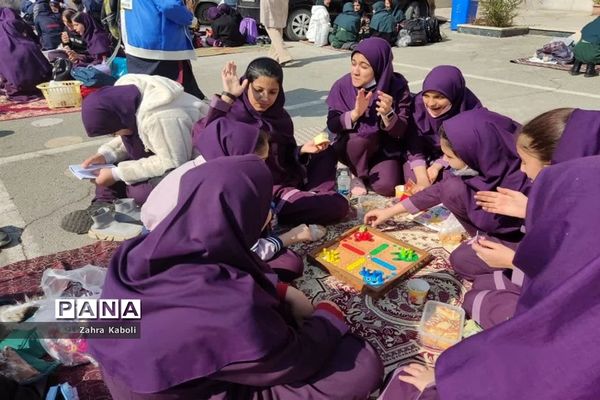 اردوی درون‌مدرسه‌ای دانش‌آموزان آموزشگاه ام‌ابیها(س) اسلامشهر