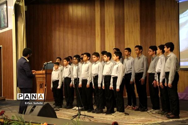 جشنواره فرهنگی هنری فردا در بخش هنرهای آوایی و سرود در سمنان -2